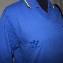 Load image into Gallery viewer, Adidas Italia collared top (L)
