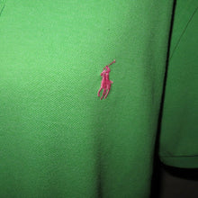 Load image into Gallery viewer, Polo green collared polo top (L)
