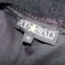 Load image into Gallery viewer, Pop Star black midi dress (M)
