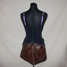 Load image into Gallery viewer, Leopard purple patterned corset (S)

