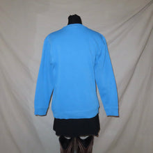 Load image into Gallery viewer, Nike blue swoosh sweater (L)
