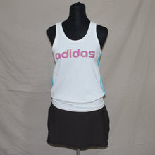 Load image into Gallery viewer, Adidas white y2k style top (M)
