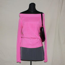 Load image into Gallery viewer, Liroy Y2K pink off-shoulder top (S)
