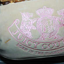 Load image into Gallery viewer, Juicy Couture Daydreamer crest velour shoulder bag
