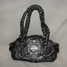Load image into Gallery viewer, Vintage Guess metallic logo shoulder bag
