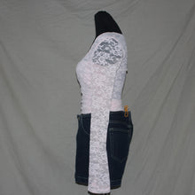 Load image into Gallery viewer, Princess Polly laced baby pink wrap long sleeves top (S)
