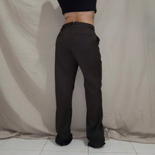 Load image into Gallery viewer, Gothicana brown low waisted trousers (W32)
