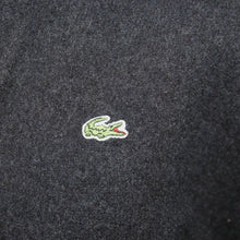 Load image into Gallery viewer, Lacoste dark button up wool sweater (S)
