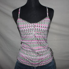 Load image into Gallery viewer, Etam patterned ruched top (S)
