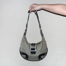 Load image into Gallery viewer, Vintage Guess monogram buckle shoulder bag
