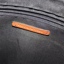 Load image into Gallery viewer, Paco Martinez studded brown leather type shoulder bag
