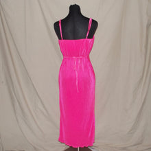 Load image into Gallery viewer, Dotti hot pink midi dress (M)
