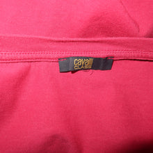 Load image into Gallery viewer, Cavalli Class logo in magenta tee (S/M)
