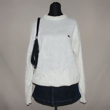 Load image into Gallery viewer, Lacoste white soft knitted high neck sweater (L)
