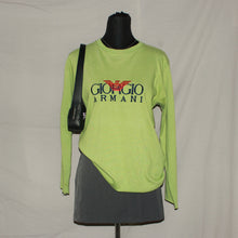 Load image into Gallery viewer, AJ embroidered green long sleeves (S)
