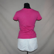 Load image into Gallery viewer, "Take a break" hot pink baby tee (XS)
