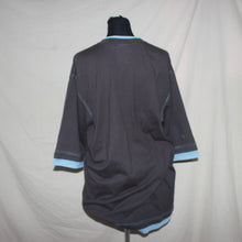 Load image into Gallery viewer, Adidas brown and blue polar shirt (L)
