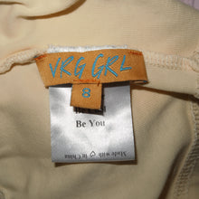 Load image into Gallery viewer, VRG GRL asymmetrical cut yellow long sleeves (S)
