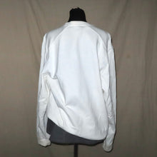 Load image into Gallery viewer, Adidas white knitted logo sweater (L)
