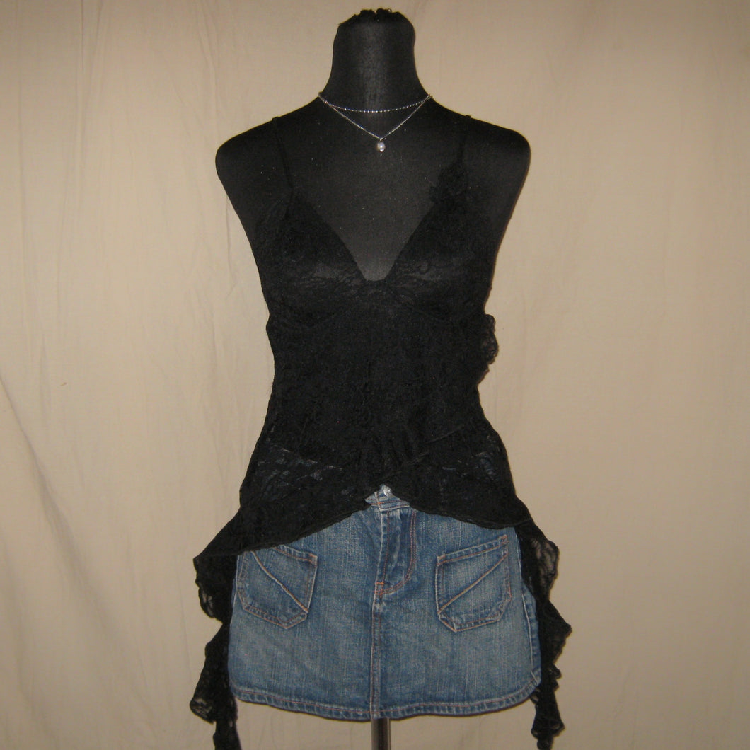 Motel Rocks lace top (S/M)