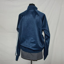 Load image into Gallery viewer, Vintage Adidas navy blue track zip-up (S)
