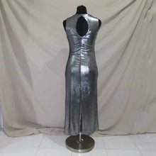 Load image into Gallery viewer, Metallic midi dress (S)
