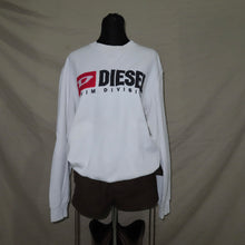 Load image into Gallery viewer, Diesel white graphic sweater (M)
