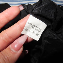 Load image into Gallery viewer, Black satin type belt buckles flared bottoms (XS)
