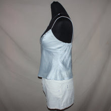 Load image into Gallery viewer, Blossom baby blue tank top (S)
