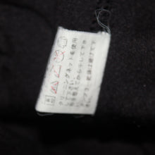 Load image into Gallery viewer, Black velvet "3" wide leg joggers (S)
