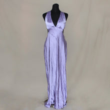 Load image into Gallery viewer, Purple asymmetrical cut long dress (M/L)

