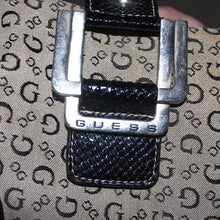 Load image into Gallery viewer, Vintage Guess monogram buckle shoulder bag
