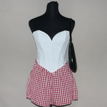 Load image into Gallery viewer, White heart neckline corset (M)
