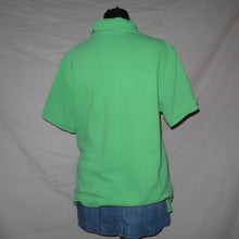 Load image into Gallery viewer, Polo green collared polo top (L)
