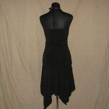 Load image into Gallery viewer, Vintage glittered halter dress (M)
