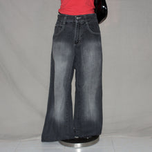 Load image into Gallery viewer, Southpole black denim washed high rise pants (W29)
