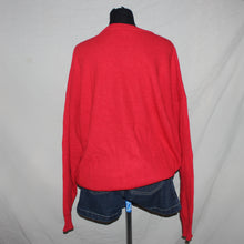 Load image into Gallery viewer, Lacoste red knitted sweater (S/M)

