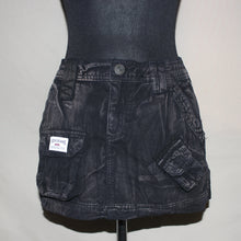 Load image into Gallery viewer, BDG black denim mini skirt (XXS)
