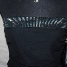 Load image into Gallery viewer, Lipsy bedazzled ruched tube midi dress (S/M)

