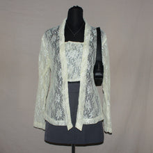 Load image into Gallery viewer, Yellow laced detachable long sleeves (M)
