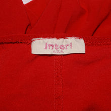 Load image into Gallery viewer, Laced red asymmetrical top (S)
