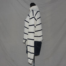 Load image into Gallery viewer, Polo RL stripped off white knitted sweater (M)
