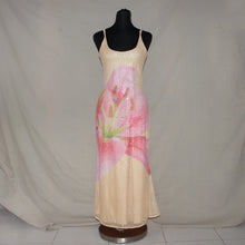 Load image into Gallery viewer, Yellow floral sequenced maxi dress (M)
