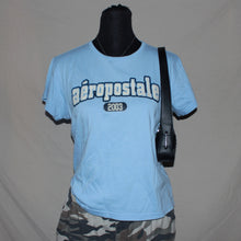 Load image into Gallery viewer, Aeropostale baby blue "2003" tee (M)
