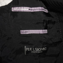 Load image into Gallery viewer, Per L&#39;uomo black slim fit suit set (L)
