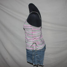 Load image into Gallery viewer, Etam patterned ruched top (S)
