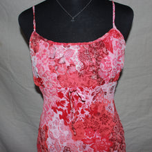 Load image into Gallery viewer, Paisley print pink mini dress (S)
