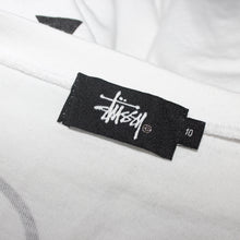 Load image into Gallery viewer, Stussy white graphic logo sweater (L)
