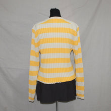 Load image into Gallery viewer, Lacoste stripped knitted sweater (S)
