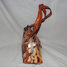 Load image into Gallery viewer, Vintage Alla two toned shoulder bag
